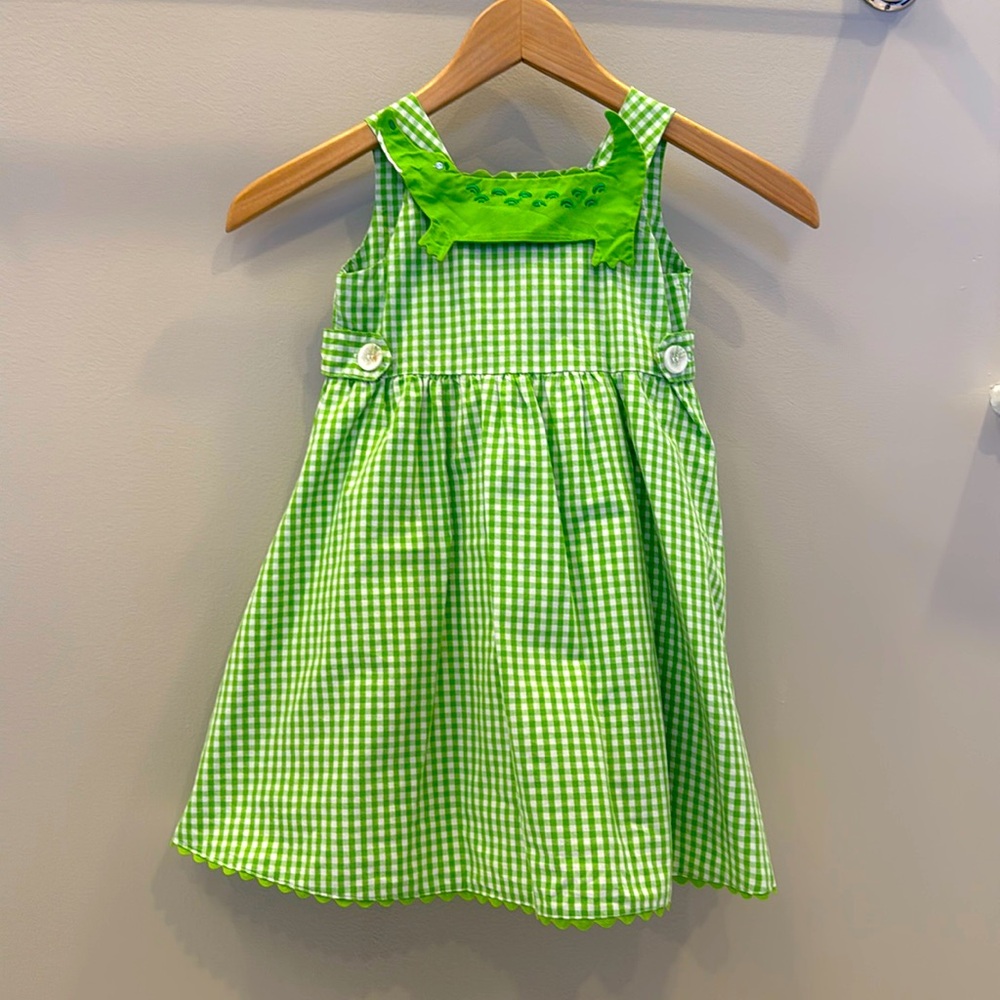 Little Girls SZ 5 Little Goodall Later Gator Dress